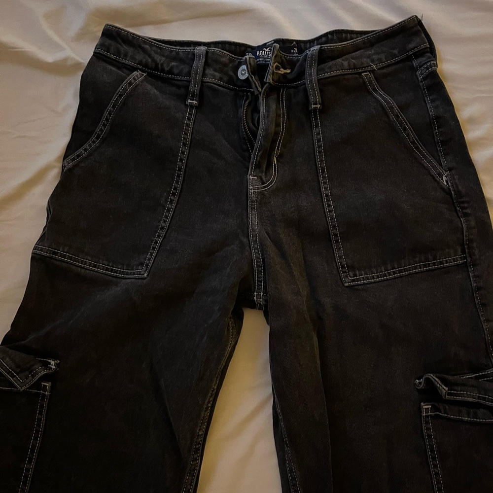 High Rise Hollister Cargo Pants